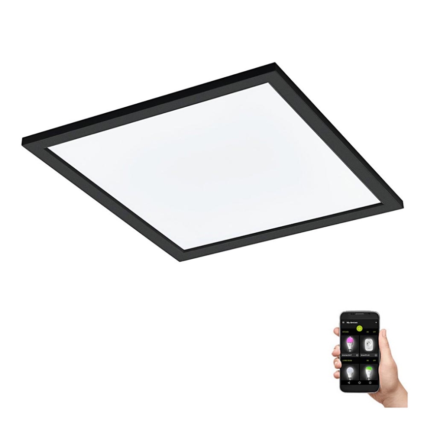 Eglo 31724 - Dimmbare LED-Deckenleuchte SALOBRENA-Z LED/21,5W/230V 2700-6500K schwarz