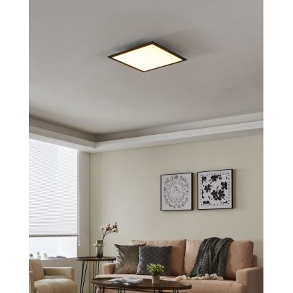 Eglo 31724 - Dimmbare LED-Deckenleuchte SALOBRENA-Z LED/21,5W/230V 2700-6500K schwarz