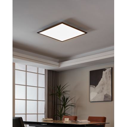Eglo 31725 - Dimmbare LED-Deckenleuchte SALOBRENA-Z LED/33W/230V 2700-6500K schwarz