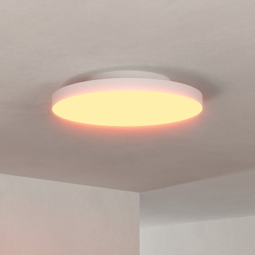 Eglo 31728 - Dimmbare LED-RGBW-Deckenleuchte TURCONA-Z LED/22,4W/230V 2700-6500K weiß