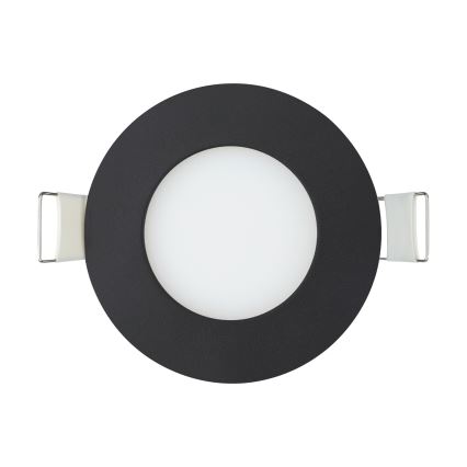 Eglo 31743 - SET 3x Dimmbare LED-Einbauleuchte für Badezimmer FUEVA-Z 1xLED/2,8W/230V 2700-6500 IP44 schwarz