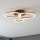 Eglo 31771 - Dimmbare LED-Deckenleuchte PARRAPOS-Z LED/33W/230V 3000-6500K schwarz