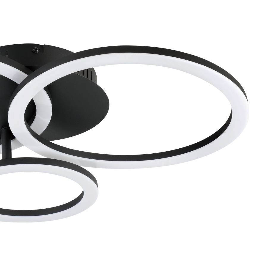 Eglo 31771 - Dimmbare LED-Deckenleuchte PARRAPOS-Z LED/33W/230V 3000-6500K schwarz