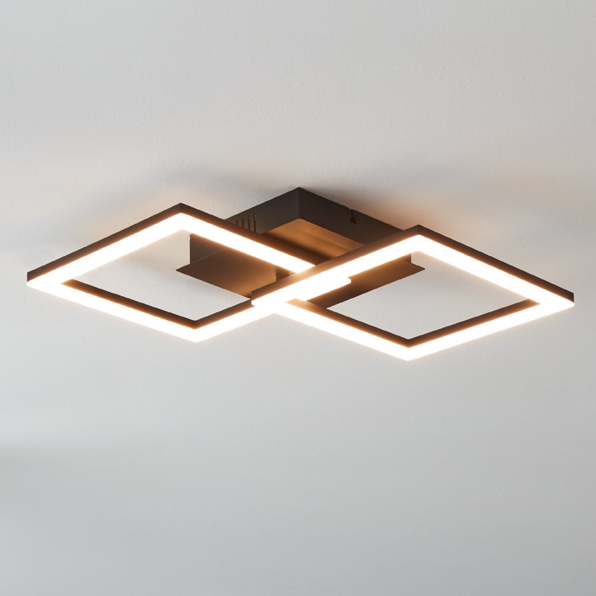 Eglo 31774 - Dimmbare LED-Deckenleuchte PARANDAY-Z LED/21,5W/230V 3000-6500K schwarz