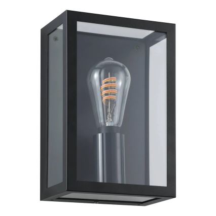 Eglo 31778 - dimmbare LED RGBW Außenwandleuchte ALAMONTE-Z LED/4,9W/230V 3000K IP44 schwarz