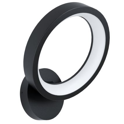 Eglo 32325 - Dimmbare Wandleuchte (LED RGBW)  MARGHERA-C LED/16W/230V 2700-6500K schwarz