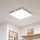 Eglo 32547 - Dimmbares LED-RGBW-Panel – Oberflächenmontage/Einbau 2in1 SALOBRENA-C LED/34W/230V weiß 60x60 cm + Fernbedienung