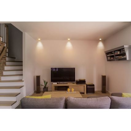 Eglo - LED RGB dimmbares Einbauleuchte FUEVA-C LED/10,5W/230V