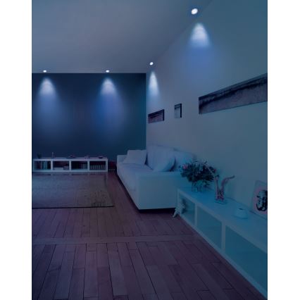 Eglo - LED RGB dimmbares Einbauleuchte FUEVA-C LED/5,4W/230V