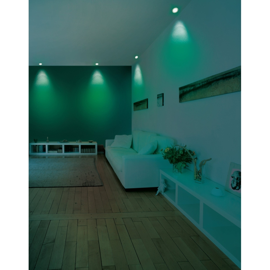 Eglo - LED RGB dimmbares Einbauleuchte FUEVA-C LED/5,4W/230V