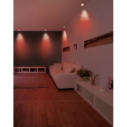 Eglo - LED RGB dimmbares Einbauleuchte FUEVA-C LED/5,4W/230V