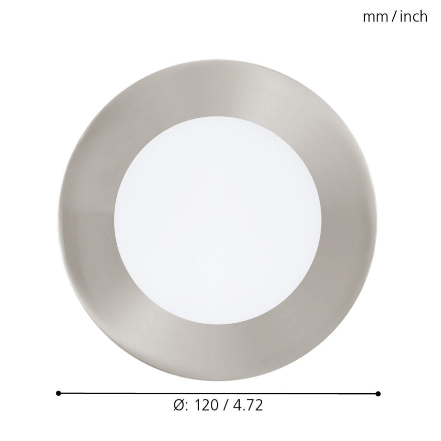 Eglo - LED RGB dimmbares Einbauleuchte FUEVA-C LED/5,4W/230V