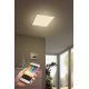 Eglo 32756 - Dimmbares LED-RGBW-Einbaupanel SALOBRENA-C LED/34W/230V weiß 62x62 cm + Fernbedienung