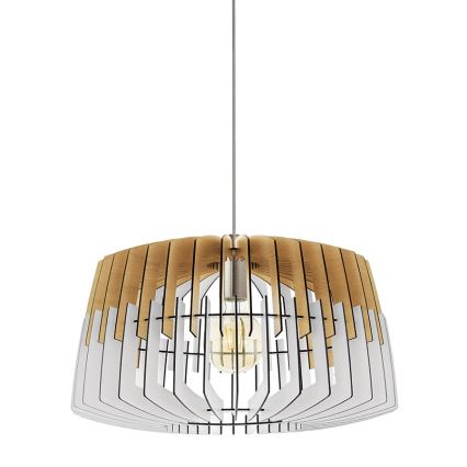 Eglo 32827 - Kronleuchter ARTANA 1xE27/60W/230V weiss 480mm