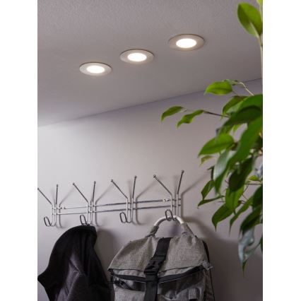 Eglo - SET 3x LED RGB dimmbare Einbauleuchte FUEVA-C 1xLED/3W/230V