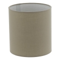 Eglo 32913 - Universeller Lampenschirm TUNJA E27, Ø 15 cm, taupe