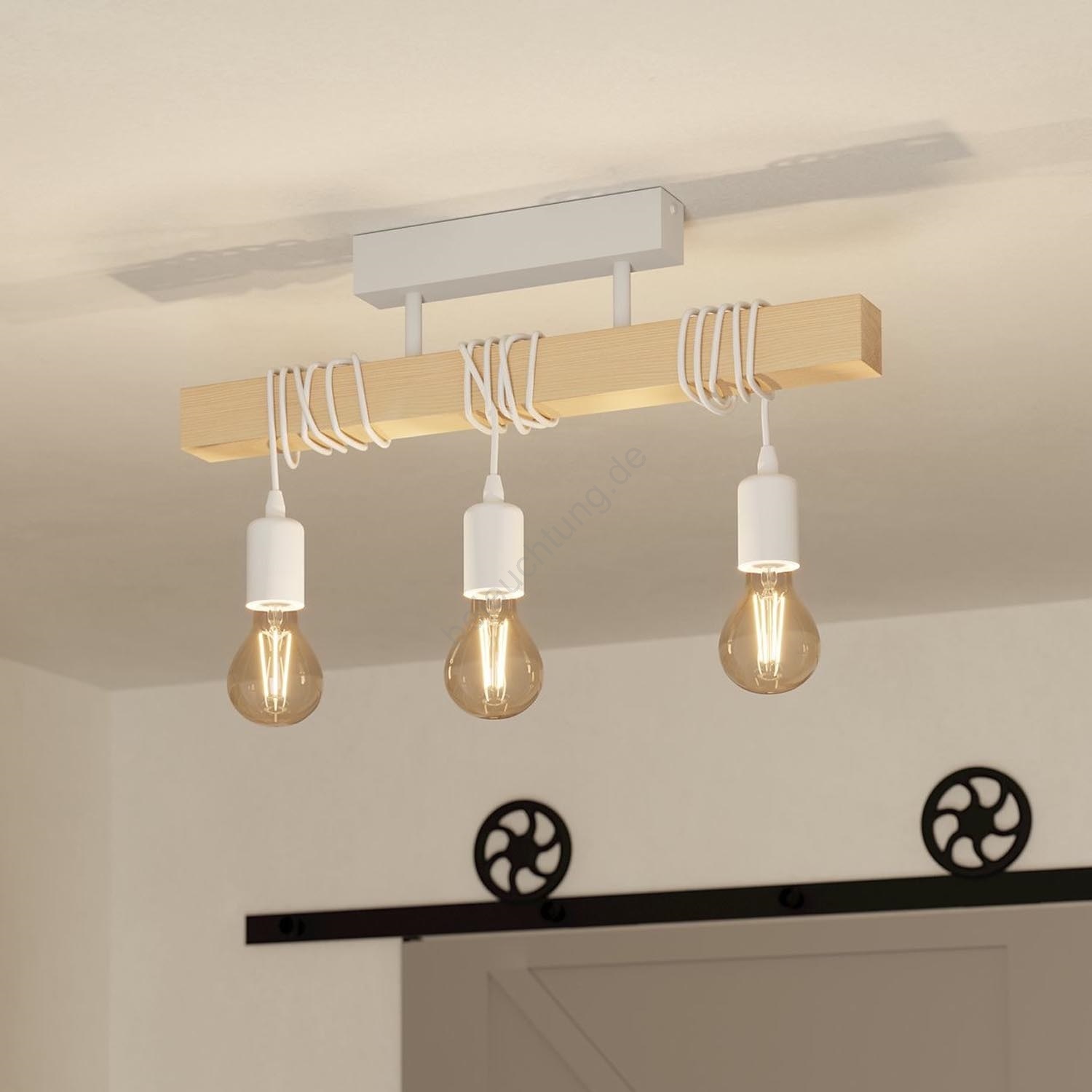 Eglo 33166 - Decken-Kronleuchter TOWNSHEND 3xE27/60W/230V ...