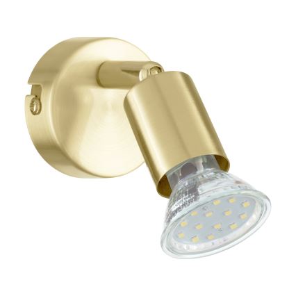 Eglo - LED-Wandstrahler 1xGU10/2,8W/230V 3000K golden
