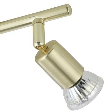 Eglo - LED-Strahler 2xGU10/2,8W/230V 3000K golden