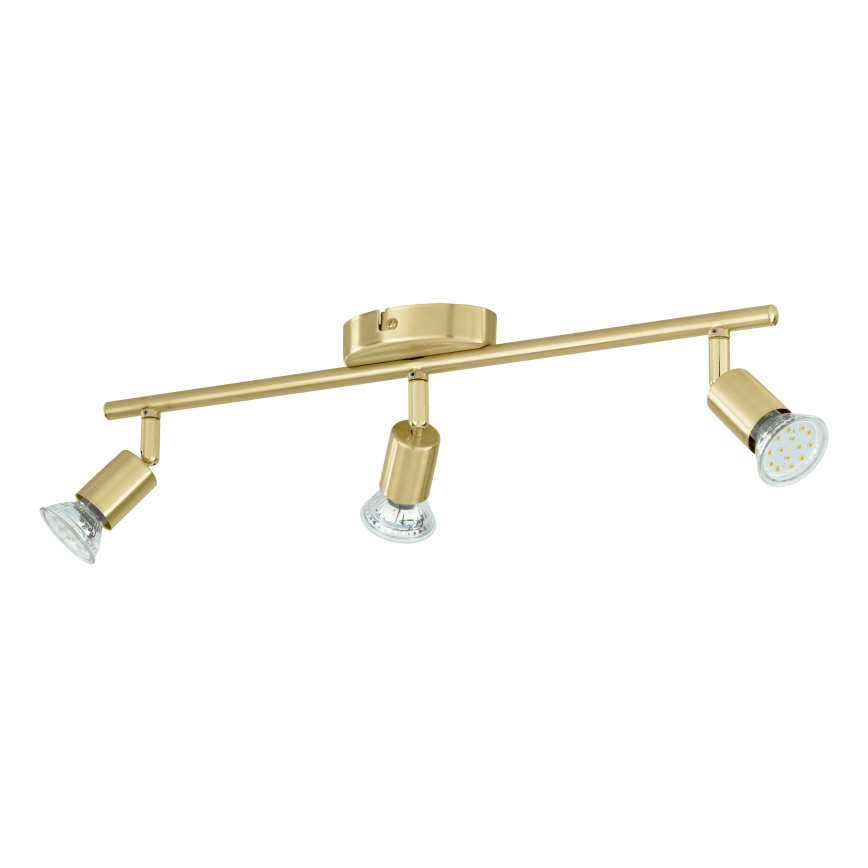 Eglo - LED-Strahler 3xGU10/2,8W/230V 3000K golden