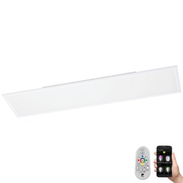 Eglo 33203 - Dimmbares LED-RGBW-Aufputzpanel SALOBRENA LED/34W/230V + Fernbedienung