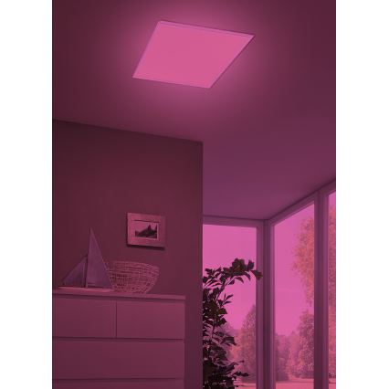 Eglo 33204 - Dimmbare LED-RGBW-Leuchte SALOBRENA-C LED/34W/230V 2700-6500K + Fernbedienung
