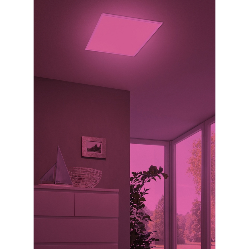 Eglo 33204 - Dimmbare LED-RGBW-Leuchte SALOBRENA-C LED/34W/230V 2700-6500K + Fernbedienung