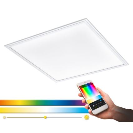 Eglo 33204 - Dimmbare LED-RGBW-Leuchte SALOBRENA-C LED/34W/230V 2700-6500K + Fernbedienung