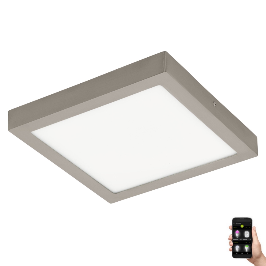 Eglo 33211 - Dimmbare LED-RGBW-Deckenleuchte FUEVA LED/24W/230V