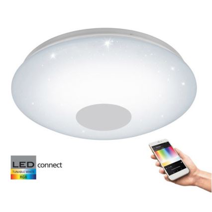 Eglo 33218 - LED RGBW dimmbare Deckenleuchte VOLTAGO-C LED/17W/230V 2700-6500K Ø 38 cm