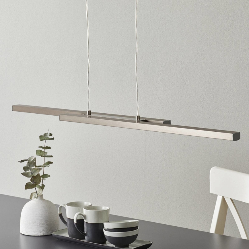 Eglo 33232 - RGBW-LED dimmbare Pendelleuchte an Kabel FRAIOLI-C LED/34W/230V mattchrom