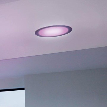 Eglo 33317 - LED RGBW dimmbares Einbau-Downlight FUEVA-C LED/15,6W/230V 2700-6500K Ø 22,5 cm