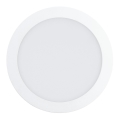 Eglo 33368 - LED-Einbauleuchte FUEVA BASIC LED/16,2 W/230 V Ø 22 cm weiß