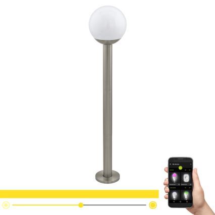 Eglo 33566 - LED-dimmbare Außenleuchte NISIA-C 1xE27/9W/230V 980 mm IP44