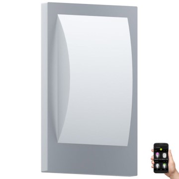 Eglo 33569 - LED Außenwandleuchte VERRES-C LED/9W/230V IP44 mattchrom