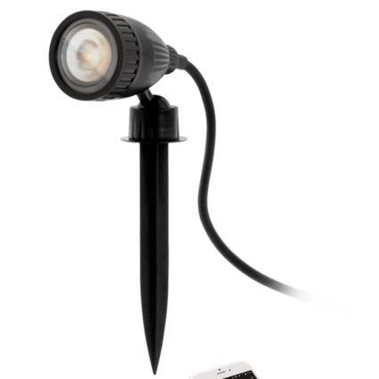 Eglo 33579 - LED RGBW Außenleuchte NEMA-C 1xGU10/5W/230V IP44 schwarz