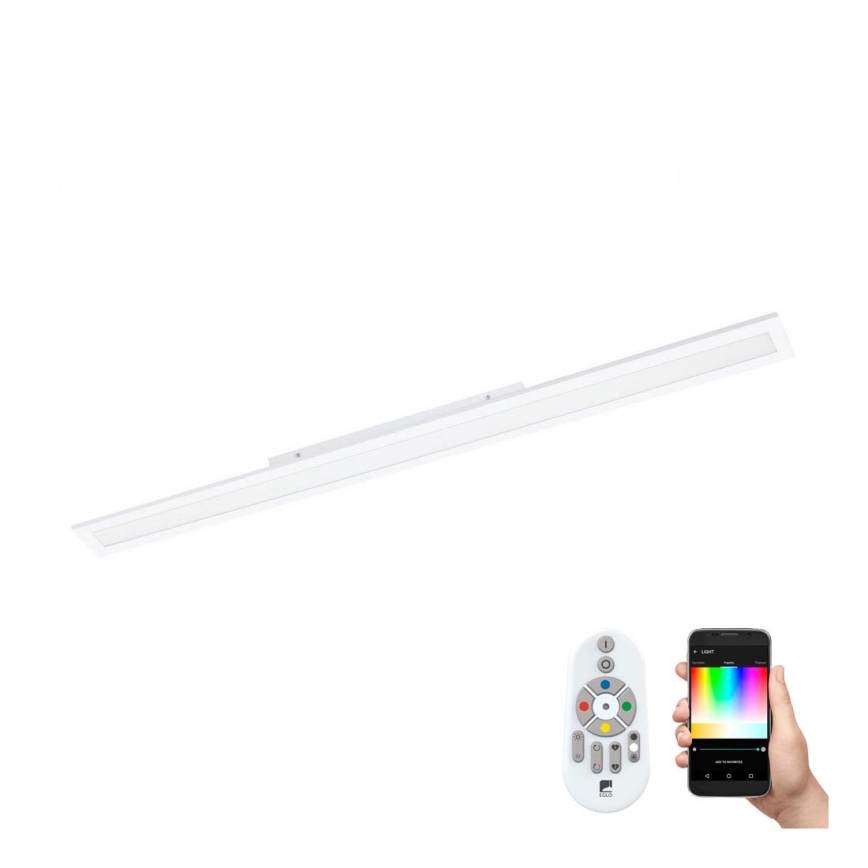 Eglo 33589 - Dimmbares LED-RGBW-Panel SALOBRENA-C LED/34W/230V + Fernbedienung