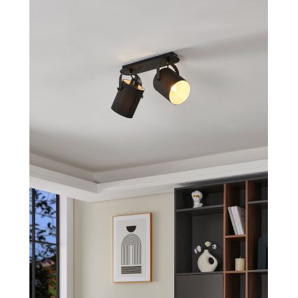 Eglo 33646 - Spotleuchte VILLABATE 2xE27/10W/230V