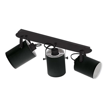 Eglo 33647 - Deckenstrahler VILLABATE 3xE27/10W/230V