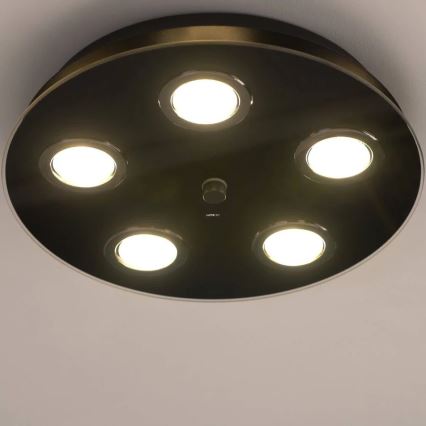 Eglo 33805 - LED-Deckenleuchte GRATTINO 5xGU10/2,8W/230V