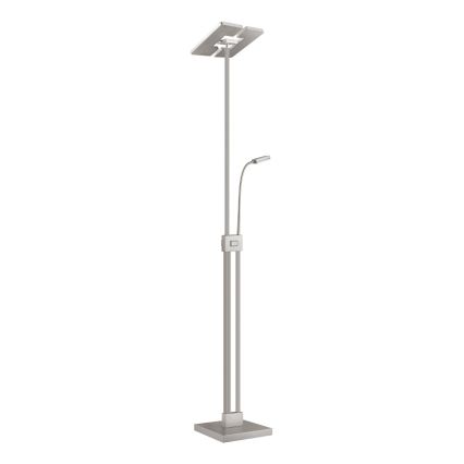 Eglo 33817 - Dimmbare LED-Stehleuchte mit Touch-Funktion SOLANO LED/30W/230V + LED/4W