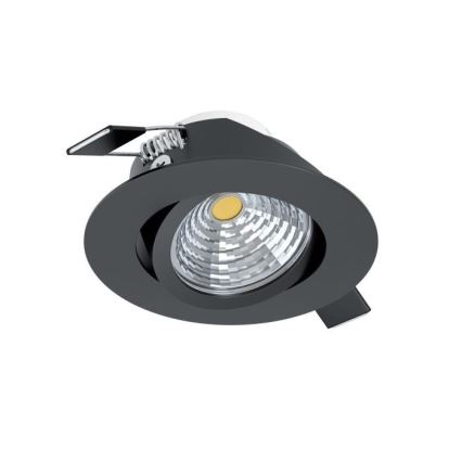 Eglo - Dimmbare LED-Einbauleuchte LED/6W/230V schwarz