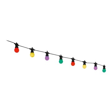 Eglo 34012 - LED RGB Außenlichterkette CAMPANAS 20xLED/5,8 m IP44