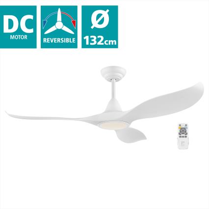 Eglo - LED-Deckenventilator LED/15W/230V + Fernbedienung