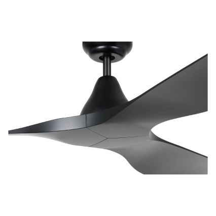 Eglo - Deckenventilator Ø 132 cm schwarz + Fernbedienung