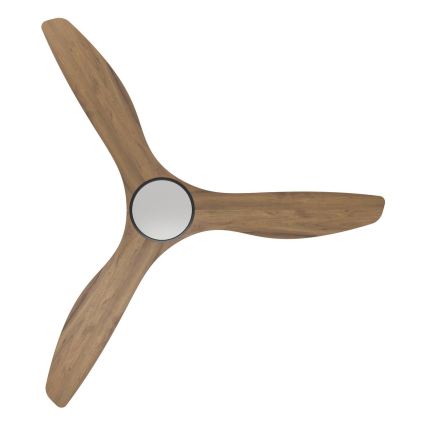 Eglo - LED-Deckenventilator LED/19W/230V 3000/4000/5000K Ø 132 cm braun + Fernbedienung