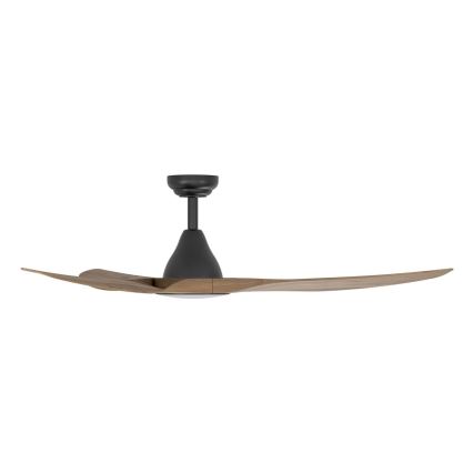Eglo - LED-Deckenventilator, 19 W / 230 V, Ø 132 cm, braun, mit Fernbedienung