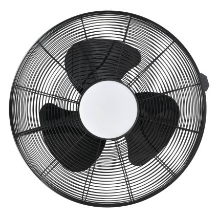 Eglo - LED-Deckenventilator, LED/15 W/230 V, 3000/4000/5000 K, Ø 53 cm, schwarz, inkl. Fernbedienung