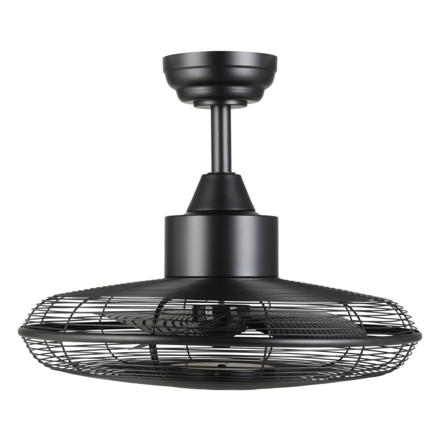 Eglo - LED-Deckenventilator LED/15W/230V 3000/4000/5000K Durchmesser 53 cm schwarz + Fernbedienung