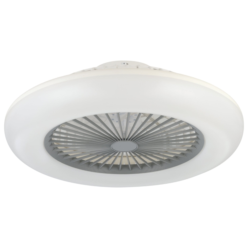 Eglo - Dimmbarer LED-Deckenventilator 3x LED/12,6 W/230 V 2700–6500 K Ø 55 cm grau + Fernbedienung